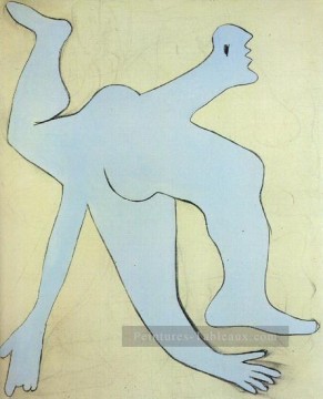 L acrobate bleu 1 1929 Cubisme Peinture à l'huile